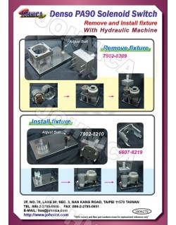 180627S PA90 Solenoid Switch Install and Remove Fixture With Hydraulic Machine-T